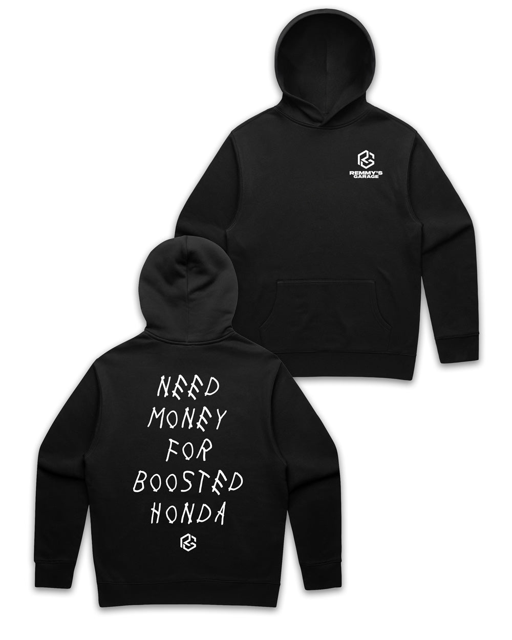 Need Money Hoodie- Black